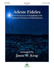 Adeste Fideles Handbell sheet music cover Thumbnail
